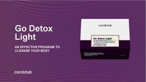 Go detox 14 day cleanse