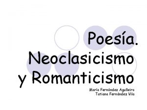 Características del neoclasicismo