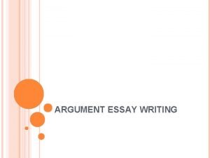Restatement of thesis