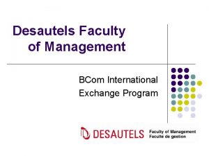 Bcom int'l