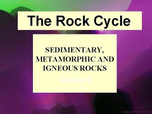 Rock cycle song for kids