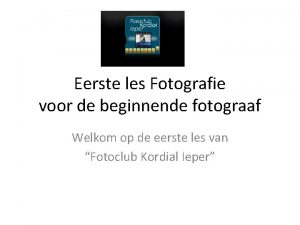 Les fotografie