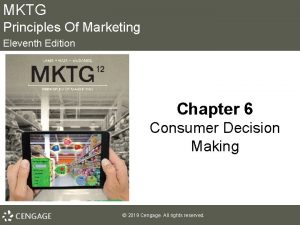 MKTG Principles Of Marketing Eleventh Edition Chapter 6