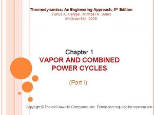 Thermodynamics An Engineering Approach 6 th Edition Yunus