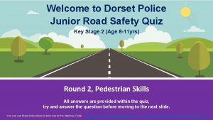 Quiz on road safety with answer