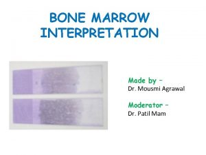 Sites of bone marrow