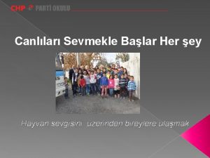 Canllar Sevmekle Balar Her ey Hayvan sevgisini zerinden