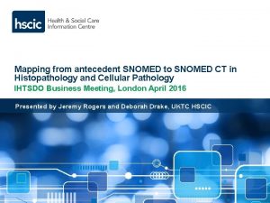 Mapping from antecedent SNOMED to SNOMED CT in