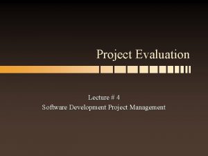 What is strategic assessment in software project management