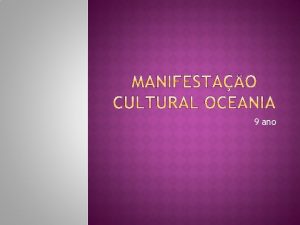 Dança tipica da oceania