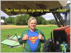 Det kan ikke skje meg noeeller vi gir