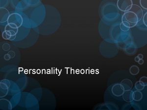 The patterns of feelings motives and behavior