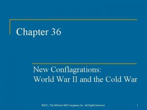 Chapter 36 new conflagrations