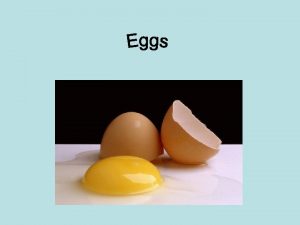 The function of egg