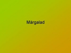 Mrgalad Mrgala Mrgala on liigniiske ala Mrgalade hulka