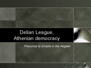 Delian league