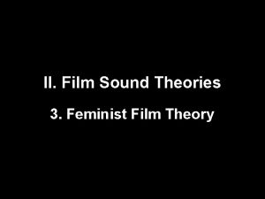 Film sound theory