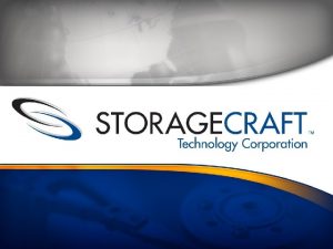 Storage craft reseller