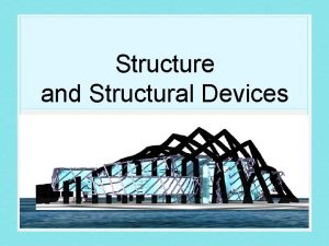 Structural devices list