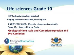 Life sciences Grade 10 CAPS structured clear practical