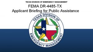 Tdem grants management system