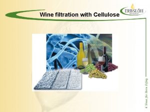Wine filtration with Cellulose Wine filtration with cellulose Wine filtration with Cellulose Wine filtration with cellulose