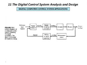 Digital control system analysis and design
