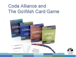 The go wish game