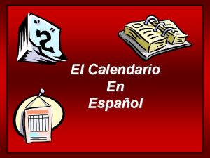 El Calendario En Espaol El Alfabeto A a