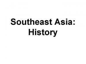 Southeast Asia History Indian Influence in Southeast Asia