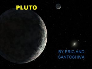 Pluto planta Pluto planta
