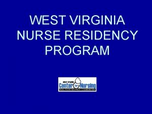 Robert wood johnson nurse residency