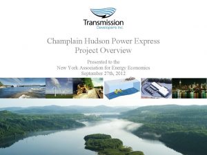 Champlain hudson power express project