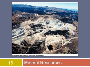 Coal strip mining