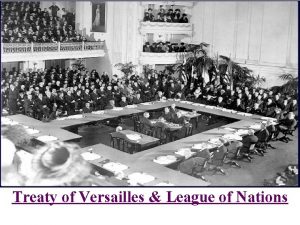 Treaty of versailles middle east