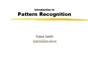 Kama pattern