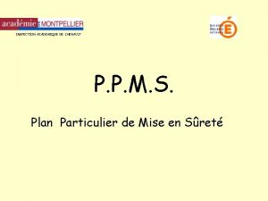 Ppms définition