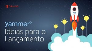 Ideias para o Lanamento O que um Lanamento