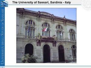 University of sassari