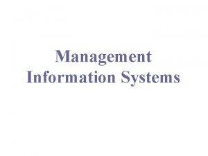 Information management principles