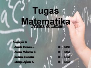 Tugas Matematika Prisma Limas Kelompok 2 Amalia Permata
