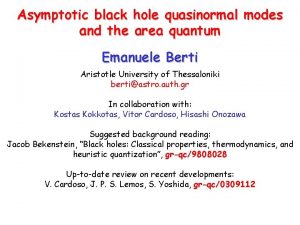 Asymptotic black hole quasinormal modes and the area