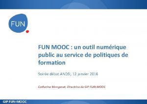 My fun mooc