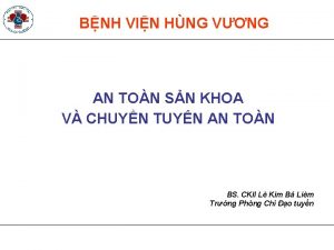 BNH VIN HNG VNG AN TON SN KHOA