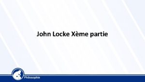 Conclusion de john locke