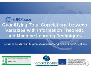 Quantifying Total Correlations between Variables with Information Theoretic