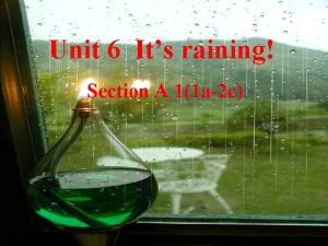 Weather song