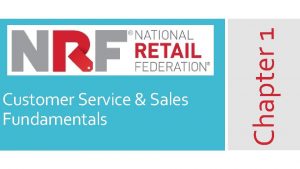 Customer service and sales fundamentals