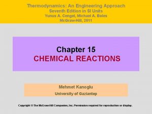 Thermodynamics An Engineering Approach Seventh Edition in SI