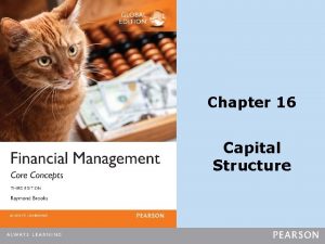 Static theory of capital structure
